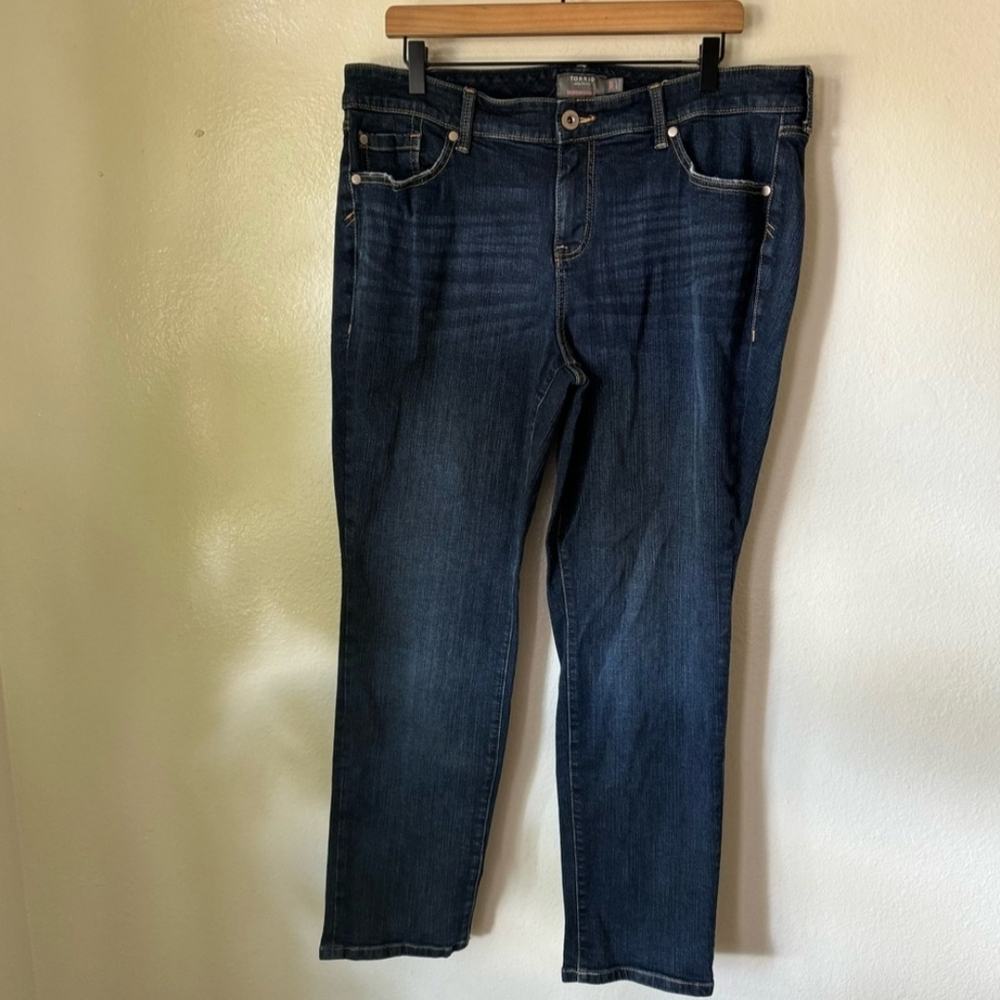 Torrid Boyfriend Straight Vintage Stretch Jeans
